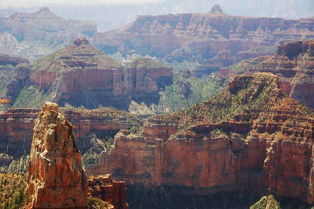 North Rim view from the lodge